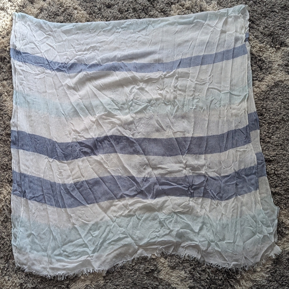 Charming Charlie Lightweight Striped Scarf